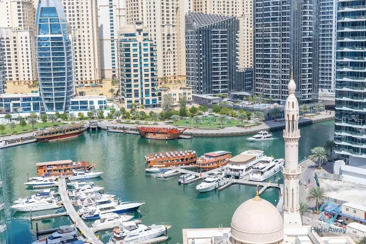 1Br Marina View Rooftop Pool Dubai Marina