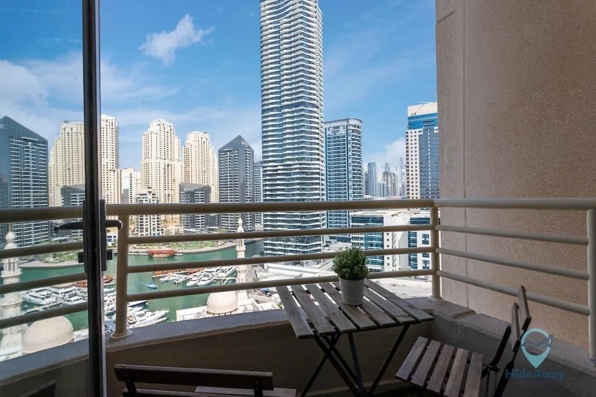 1Br Marina View Rooftop Pool Dubai Marina Apartment