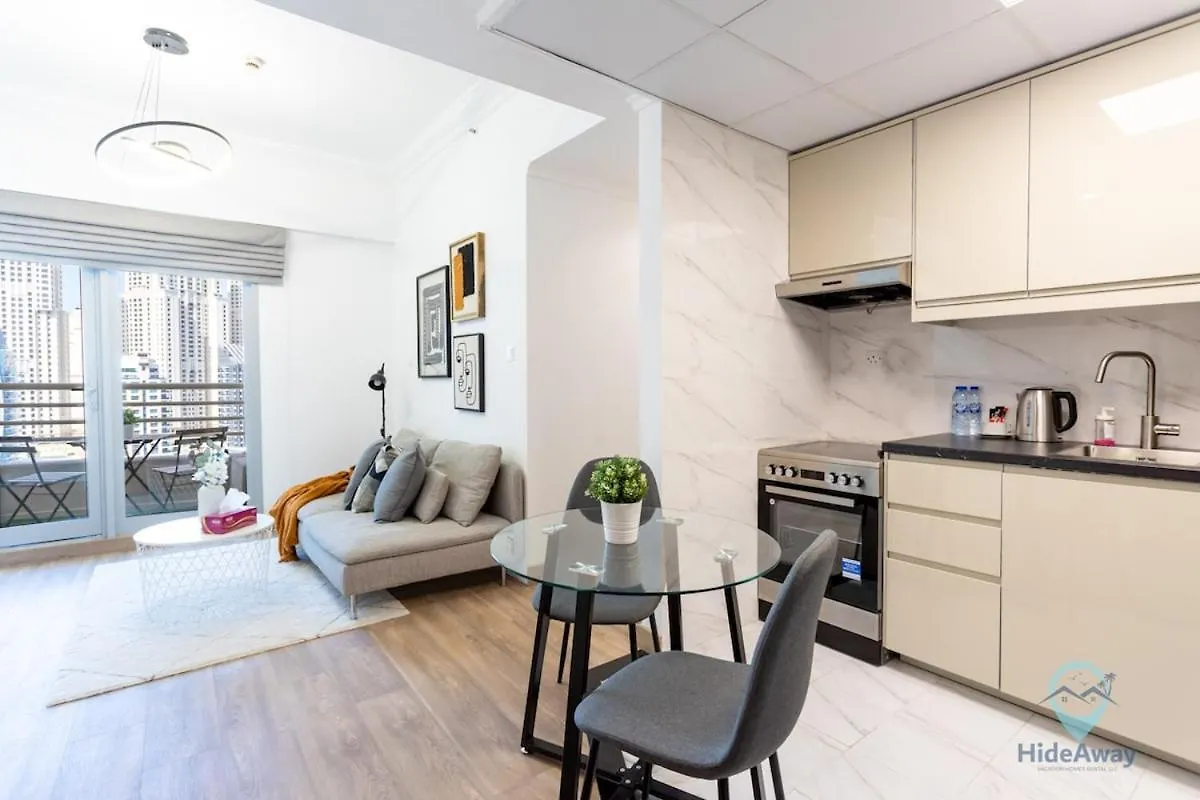 1Br Marina View Rooftop Pool Dubai Marina شقة