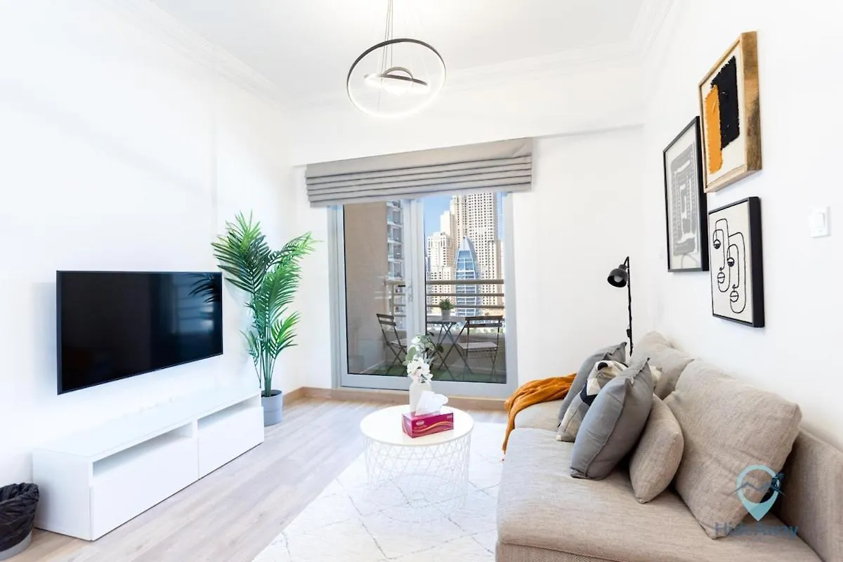 1Br Marina View Rooftop Pool Dubai Marina